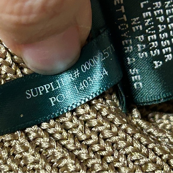 Lauren Ralph Lauren metallic stretch blouse - Picture 6 of 6